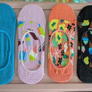 Happy Socks No Show Socks 4 Pair